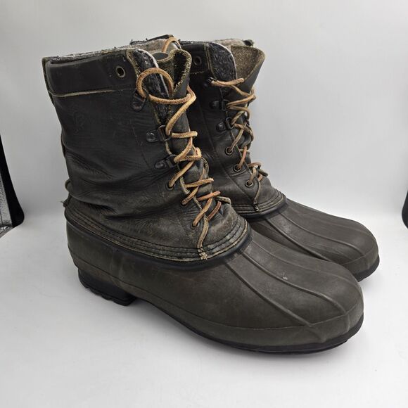 Vintage LaCrosse Duck Boots Mens 12 Grunge Military Workwear USA 90s Hunting main image 7